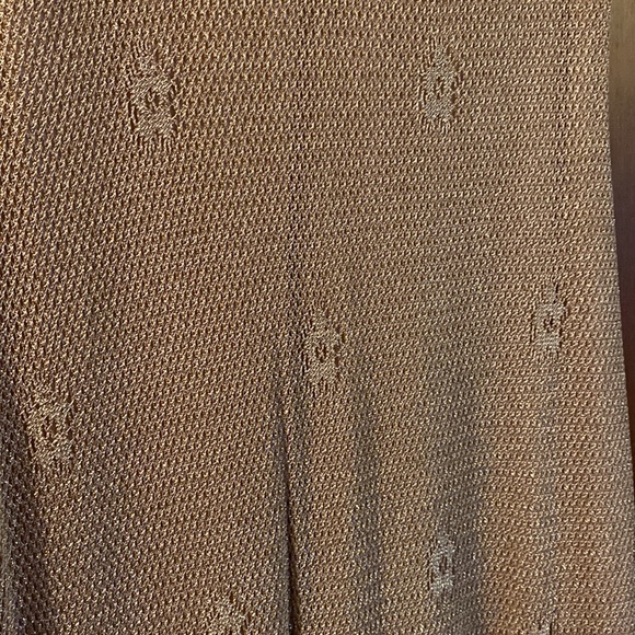 Formal gold woven dress size 12 - Picture 4 of 7